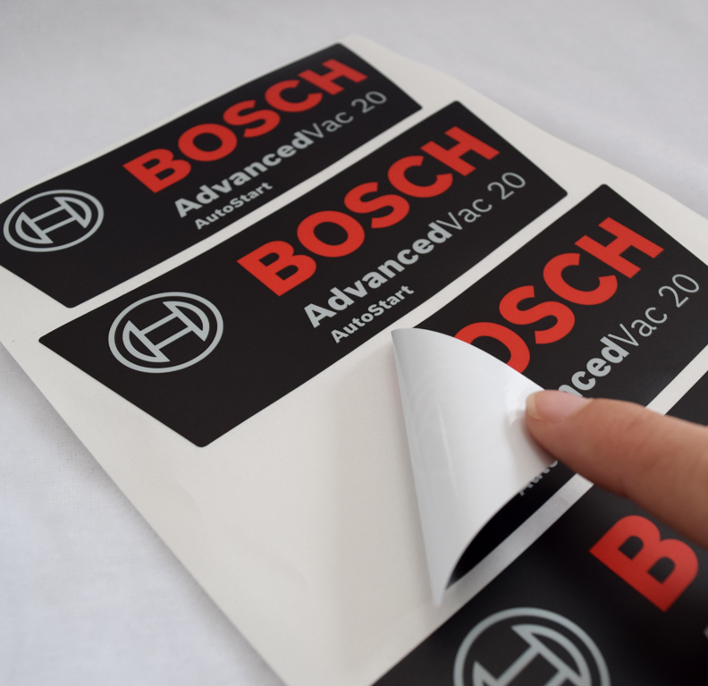 PET商標貼 防水防油不干膠標簽印刷